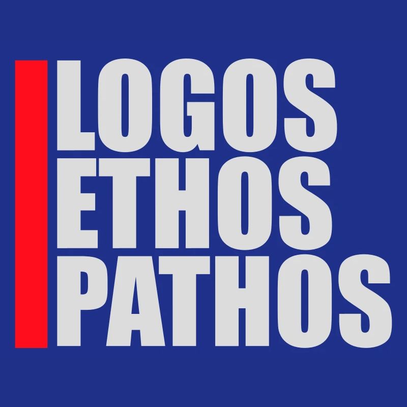 Logos Ethos Pathos Rhetorik Philosophie Student
