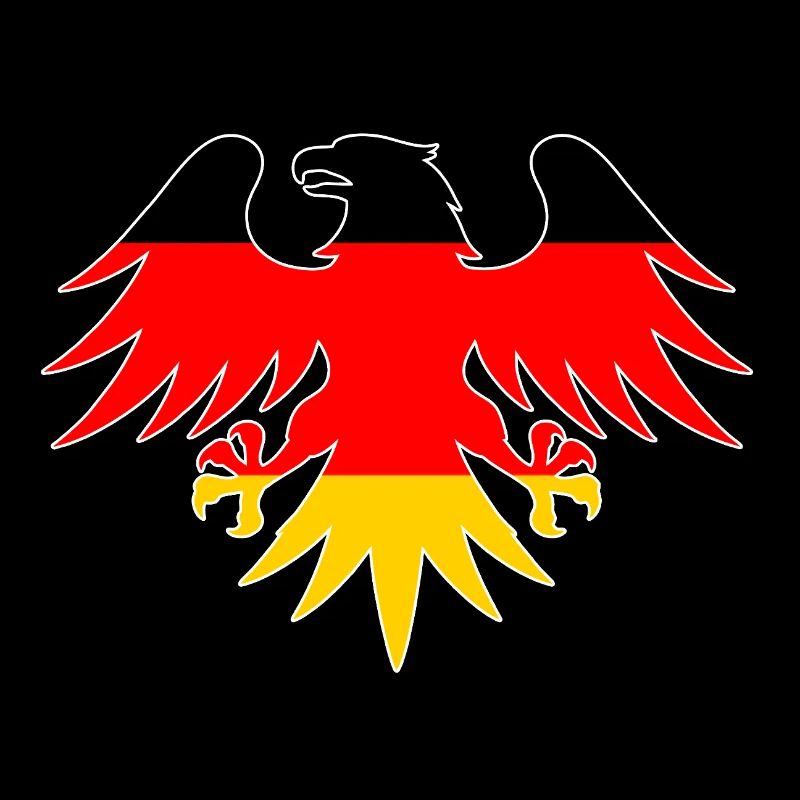 Deutscher Flaggenadler Motiv