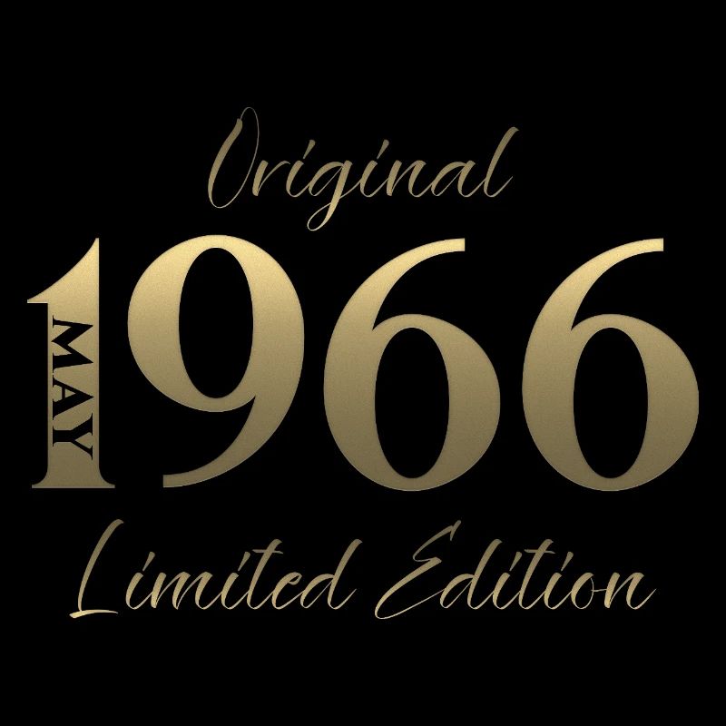 60. Geburtstag Geschenk Mann Original Mai 1966