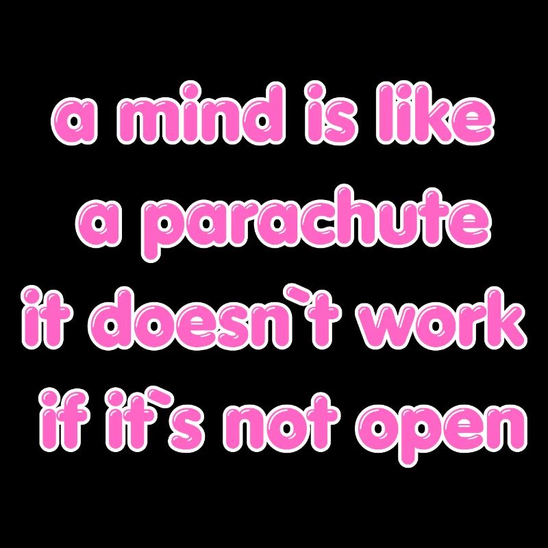 Open Mind Parachute Zitat