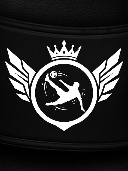 Fussballer Fallrückzieher Wappen