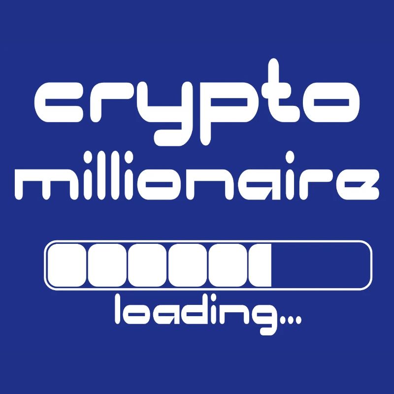 Crypto Millionaire Loading Funny Bitcoin ETH