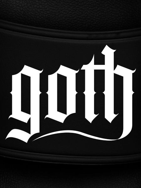 Gothic Script Monogram Crest