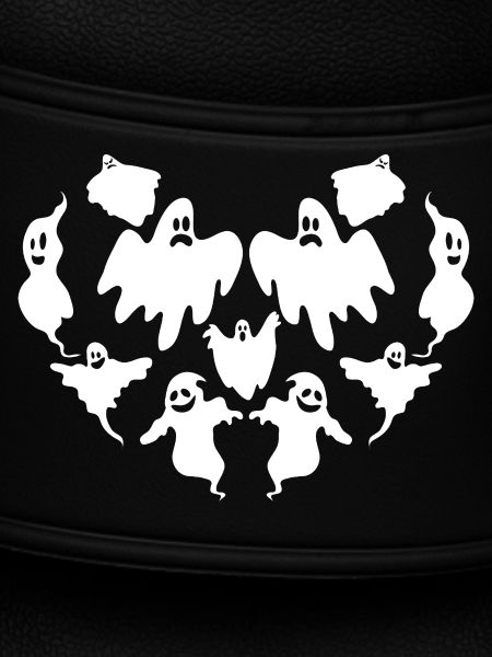 Halloween Heart Ghost