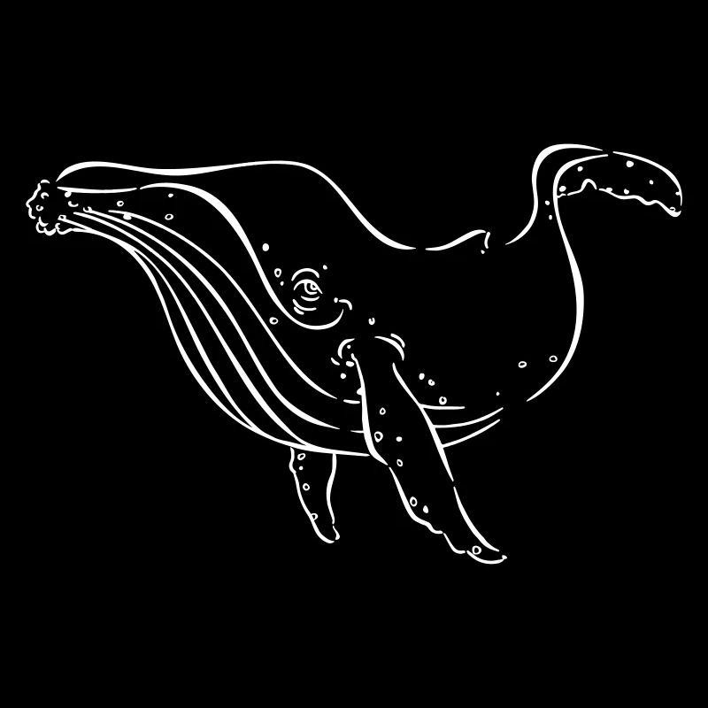 Humpback Whale Ocean Whale customizable