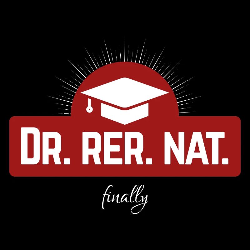 Dr. rer. NAT. finally - finally doctor