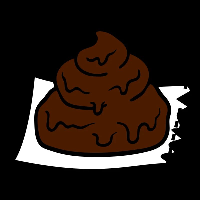 haeufchen comic haufen scheisse abgerissen stueck