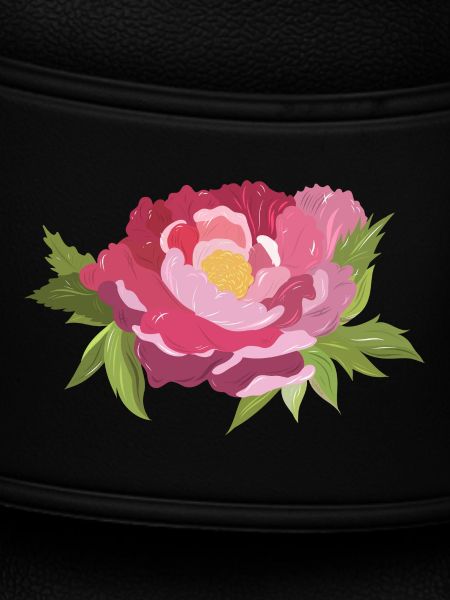 Hand painted peony