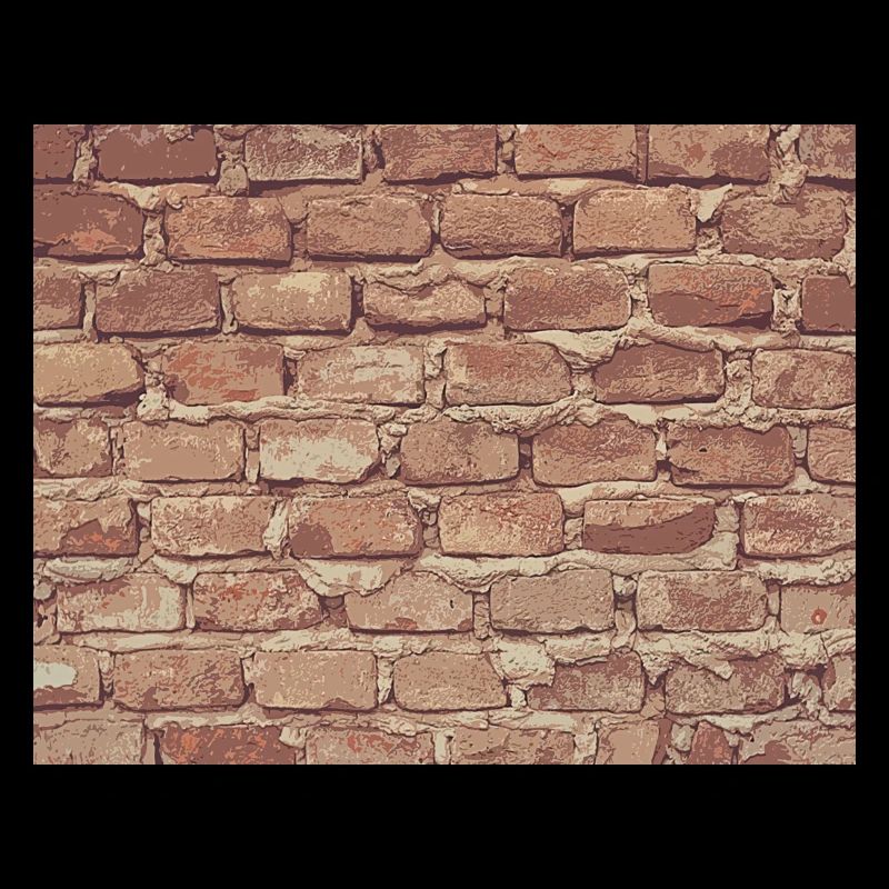 Brique mur masque texture idée cadeau maçon