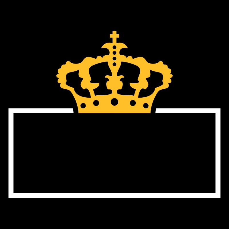 Schild König Krone