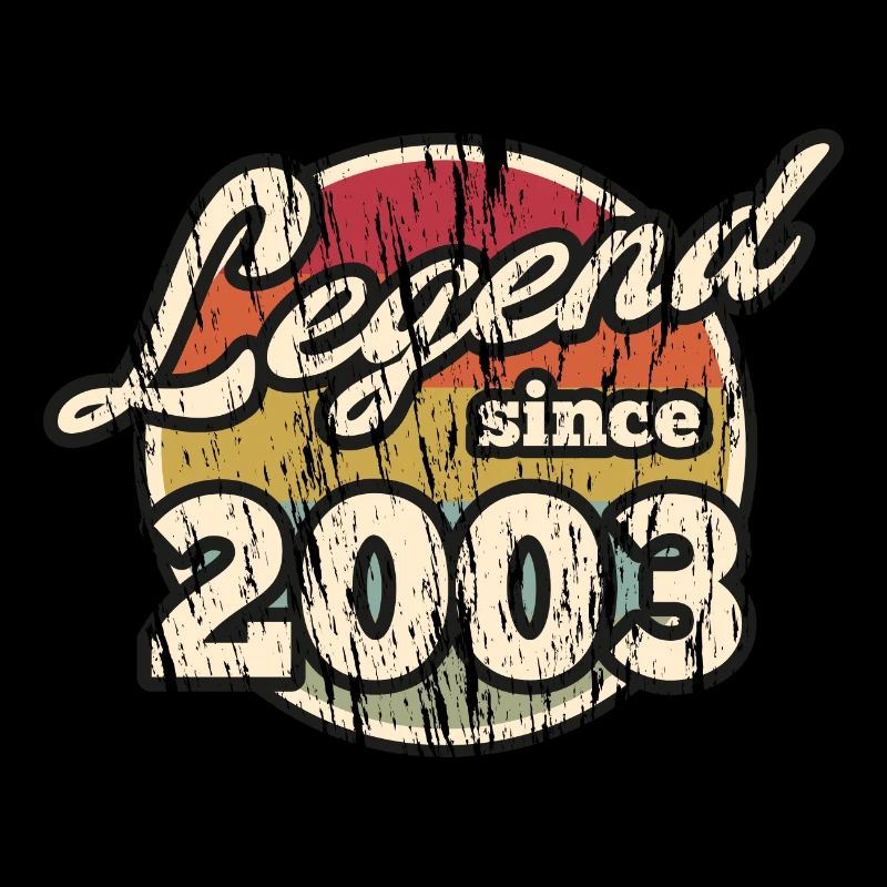 Legend since 2003 18. Geburtstag Geschenkidee