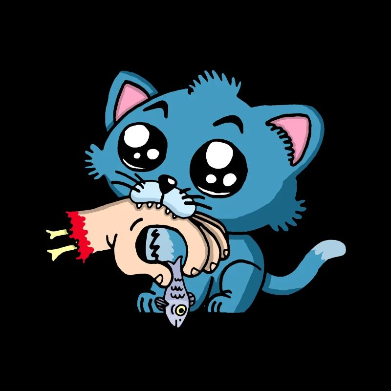 Quand le chaton a faim