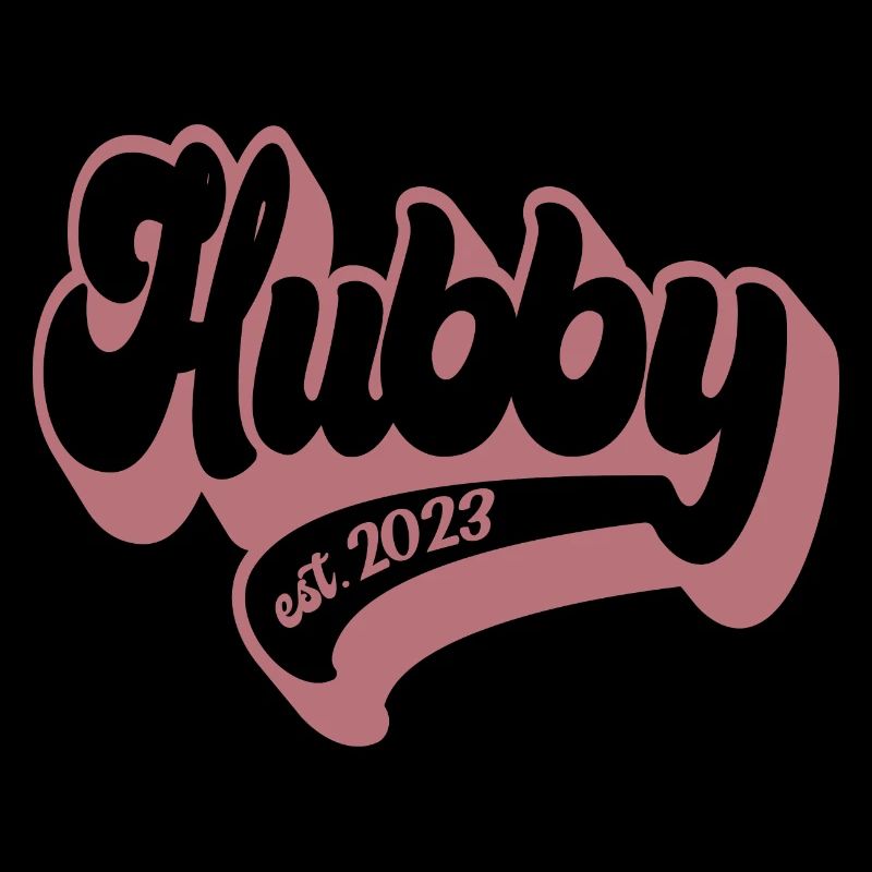 Hubby Est. 2023 Engagement Wedding Gift For Groom