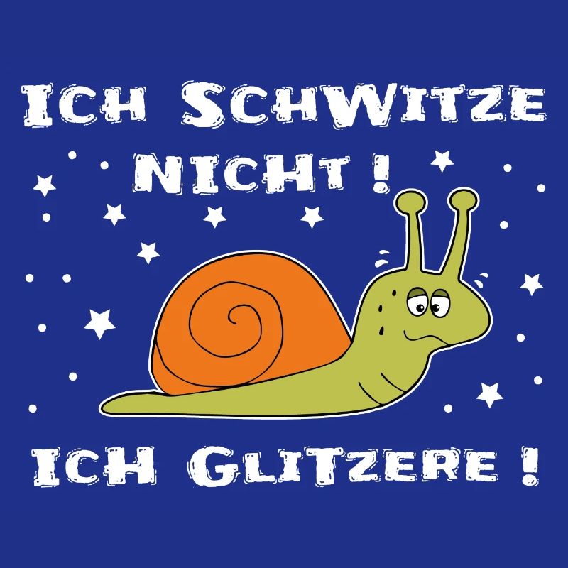 Ich schwitze nicht ich glitzere