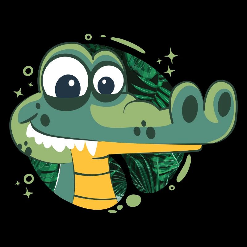 Alligator d’anniversaire vif!