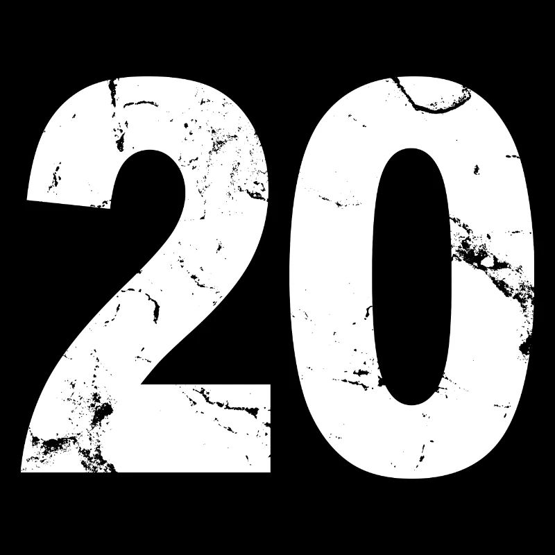 Cool Number 20 - 20 ans 20th Birthday Gift