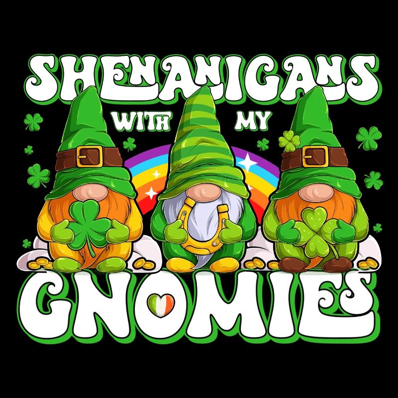 Saint-Patrick Elfes irlandais Gnome