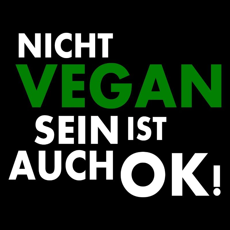 Nicht vegan sein ist auch ok