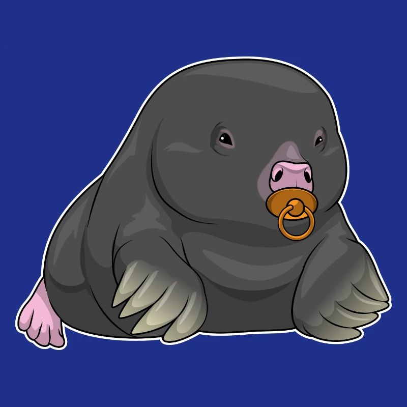 Mole Baby Pacifier