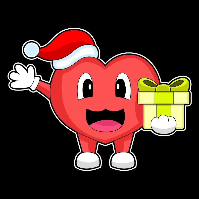 Heart Christmas Package