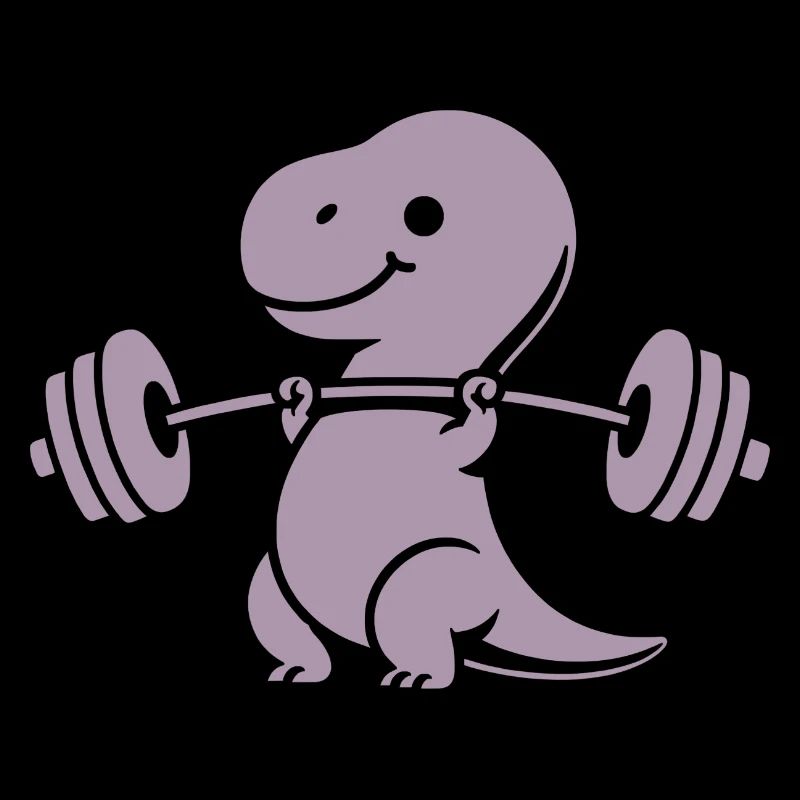 T-Rex mit Hantel Workout