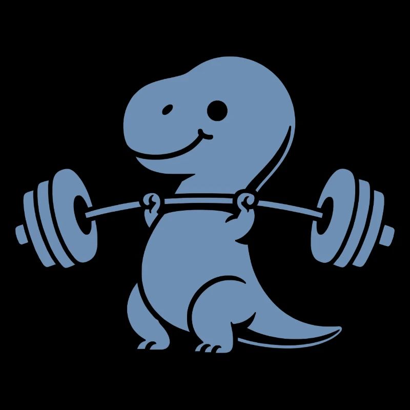 T-Rex mit Hantel Workout