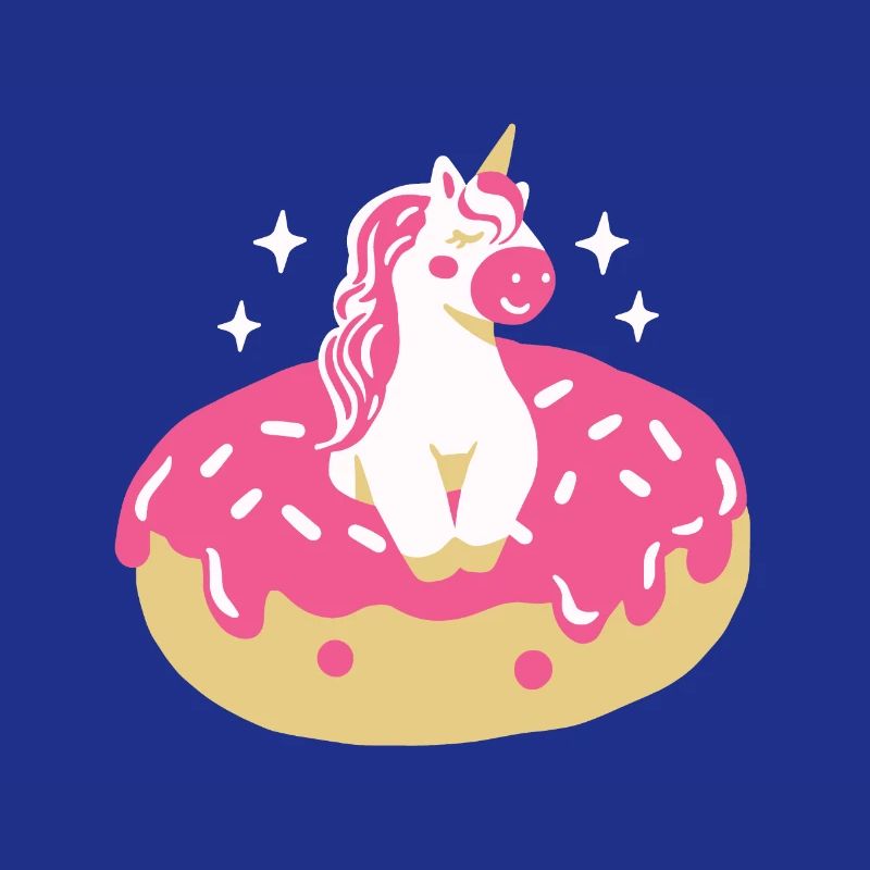Donut und Einhorn