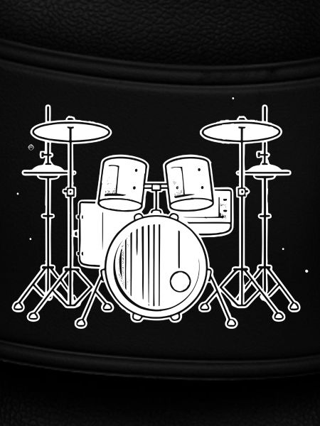 Drum Set Drawing