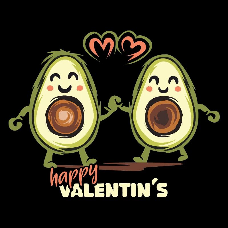 Design d’avocat amusant – Happy Valentine’s