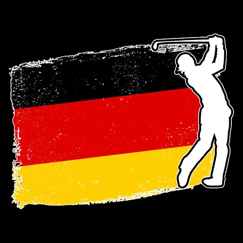 Golfeurs Allemagne Flag Golf