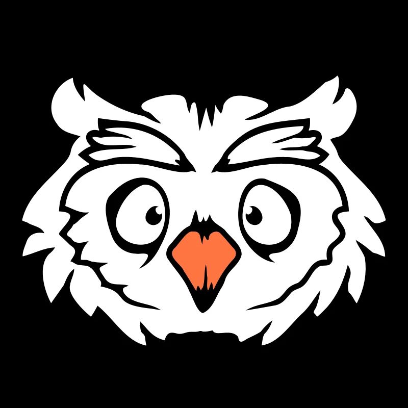 Eule Vogel Uhu Nachtvogel Schleiereule Kauz Comic