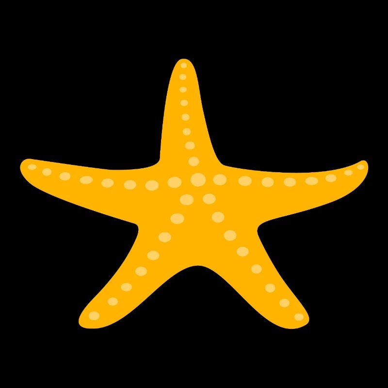 Seestern Sommer Strand maritim Meer Comic Kinder