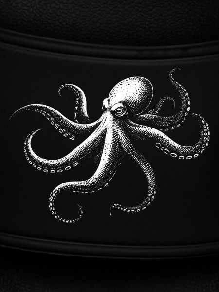 Octopus in Monochrome