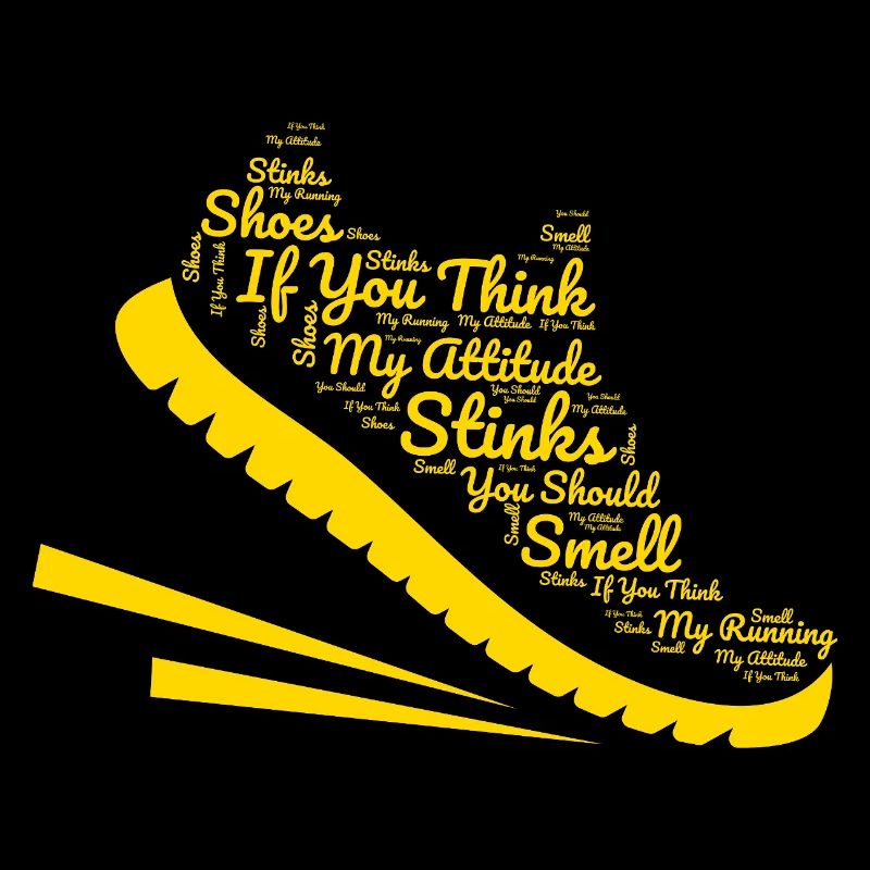 Courir mon attitude pue Sentir mes chaussures Marathon
