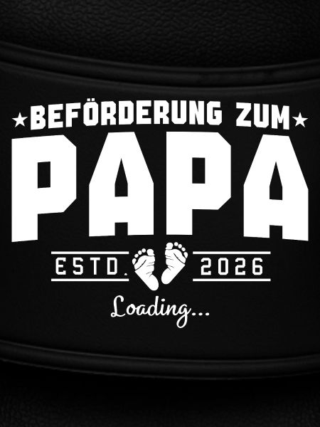 Papa 2026 loading Werdender Vater