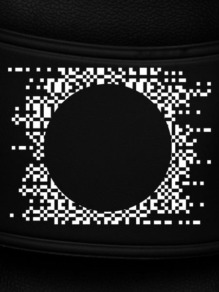 Pixel Circle Abstract Nebula