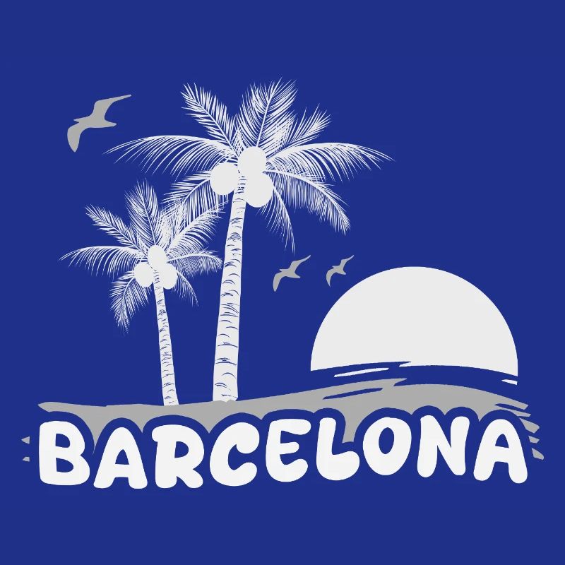 Barcelona as a beach