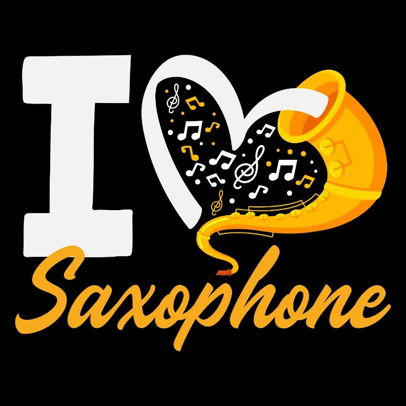 I Love Saxophone Orchestra Band Member