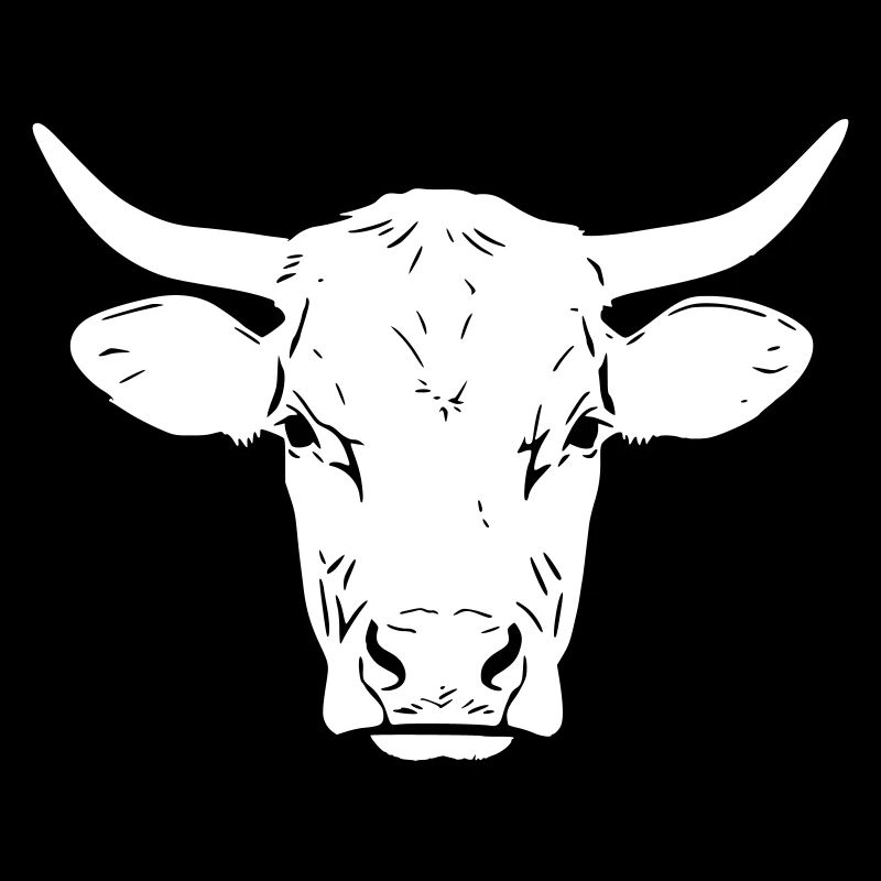 Stier Kopf Bulle Portrait Realistisch