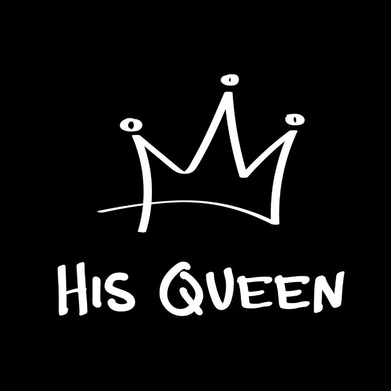 Her King – His Queen | Zeitloses Paar Statement