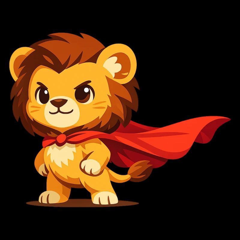 Miniheld Löwe – Kleiner Superlöwe