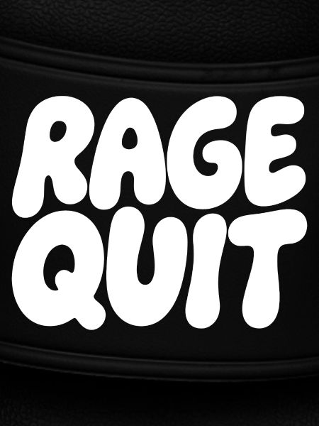 Rage Quit Bubble Font