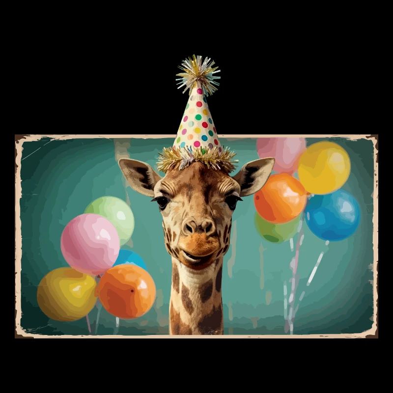 Giraffentiere Zooparty Dschungel Zoo Geburtstag