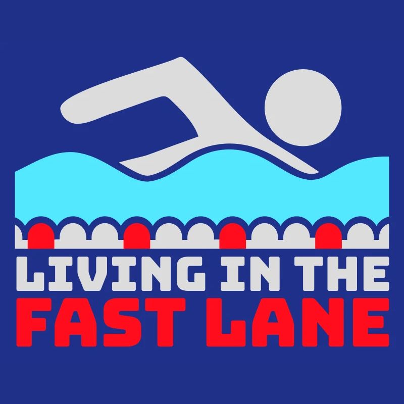 Life In The Fast Lane Float Funny Pool Saying