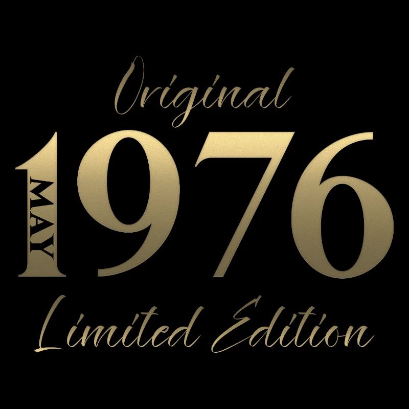 50. Geburtstag Geschenk Mann Original Mai 1976