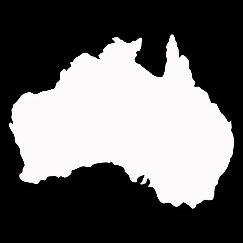 Australien Silhouette Minimal