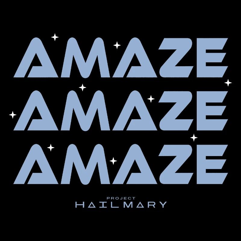 Amaze Amaze Amaze - Sci-Fi Typography Art