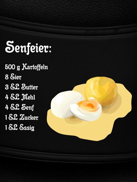 Senfeier Rezept