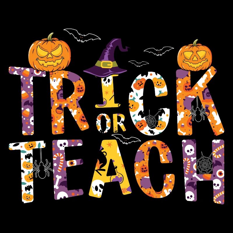 Astuce ou enseigner Halloween