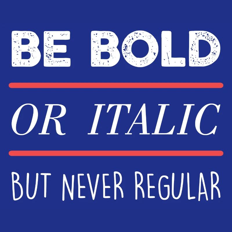 Be Bold (dark)